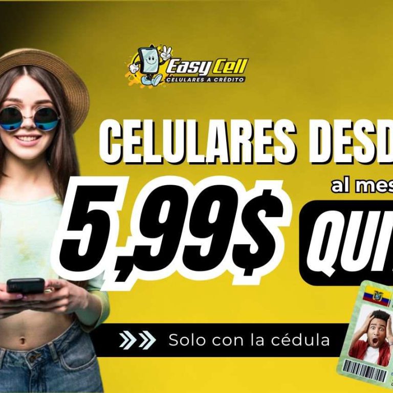 celulares a credito en quito solo con la cedula