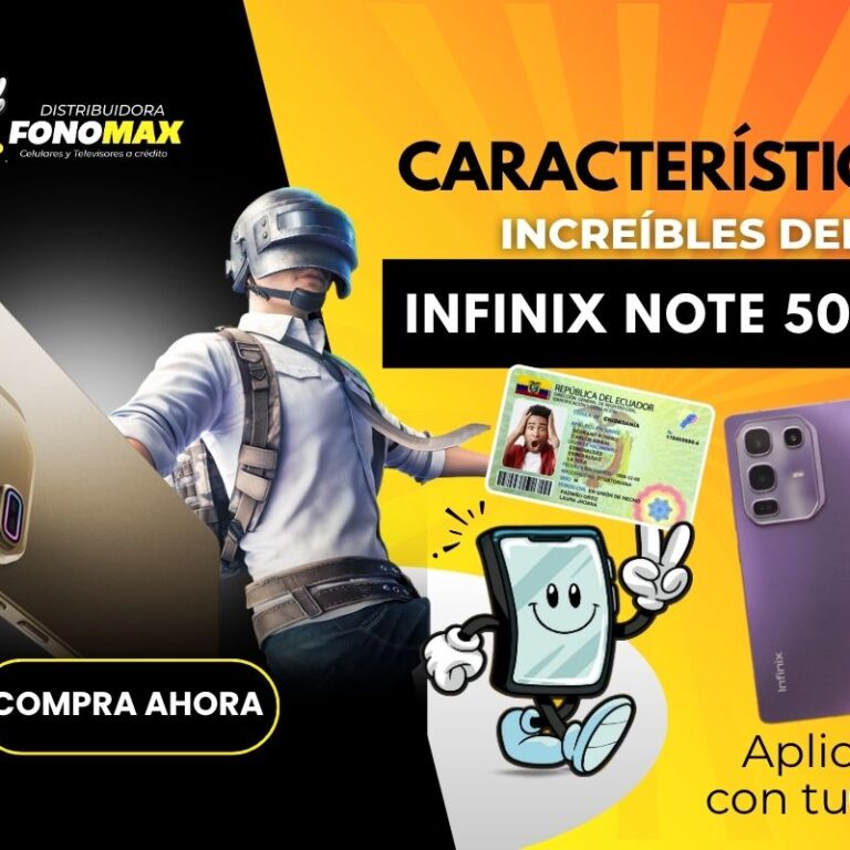Infinix Note 50 Pro a crédito en quito caracteristicas y precio ecuador