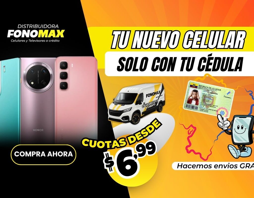 venta de celulares a credito solo con al cedula