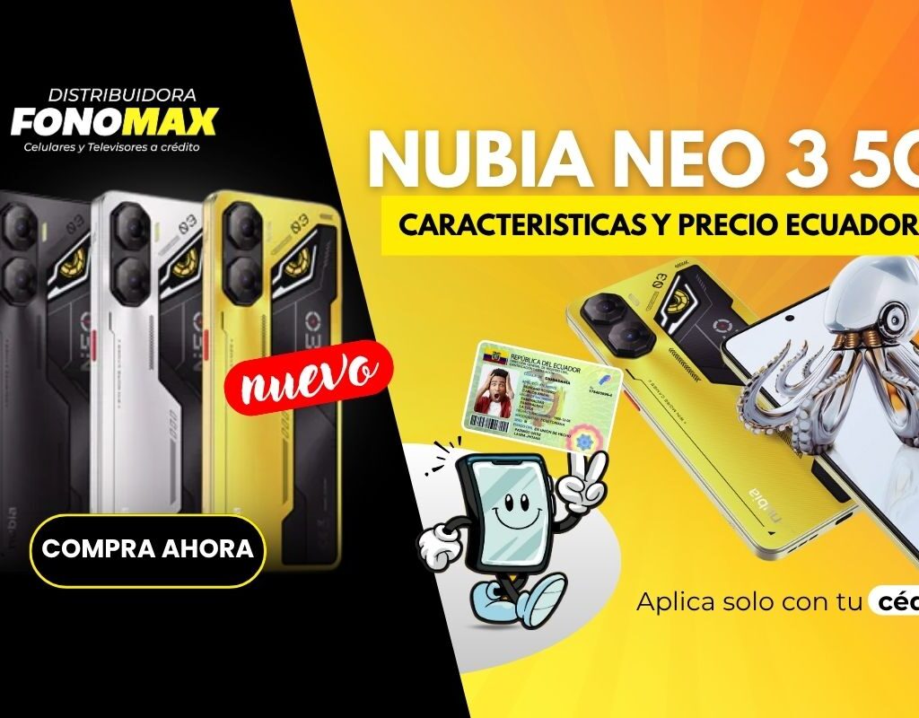 celular nubia neo 3 venta de celulares quito ecuador