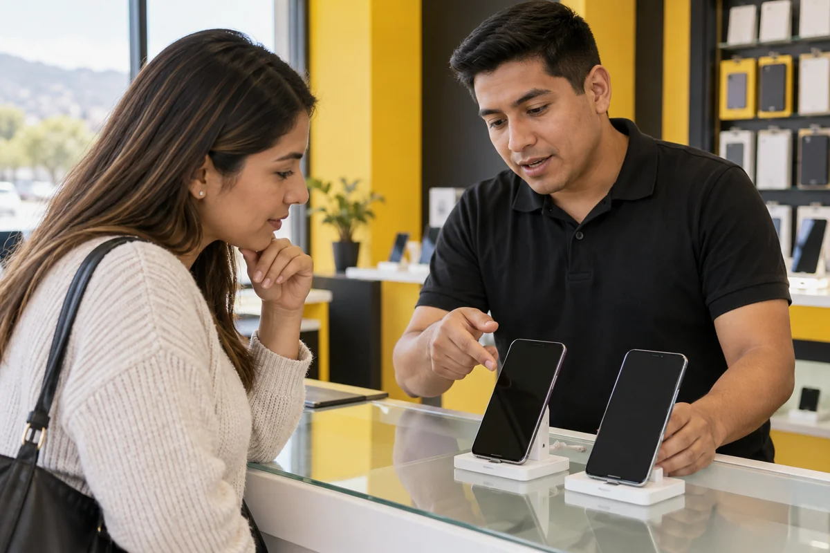 Asesoría para elegir un celular a crédito
