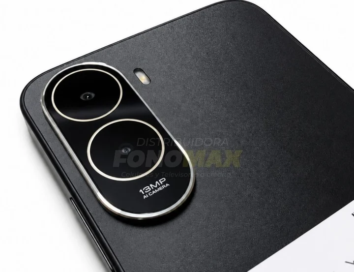 Detalle de cámaras del POCO C81 Pro negro en FONOMAX