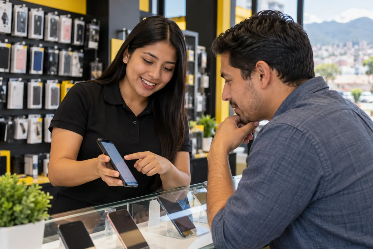 Asesoría de FONOMAX para comprar un celular en Quito